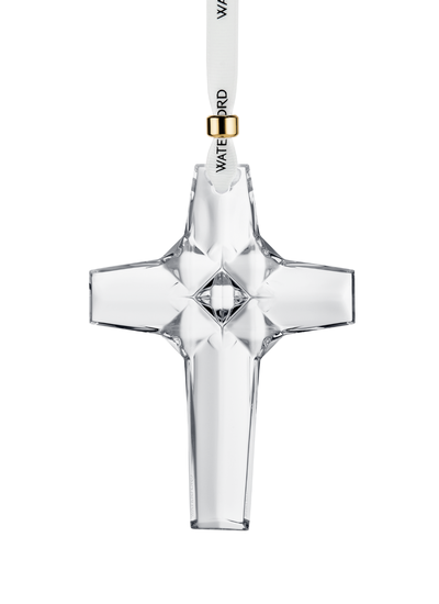 Waterford Crystal Annual Cross Ornament